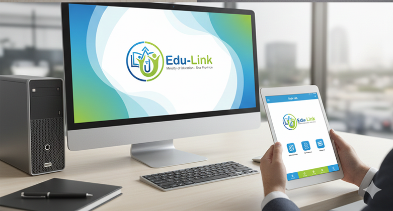 Edu-Link portal on desktop and mobile